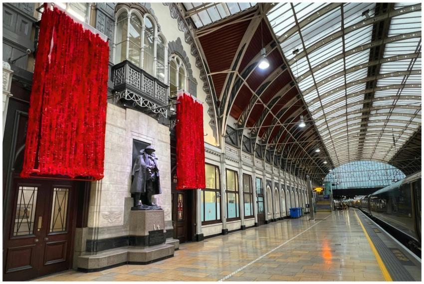 Historic Train Station Interior