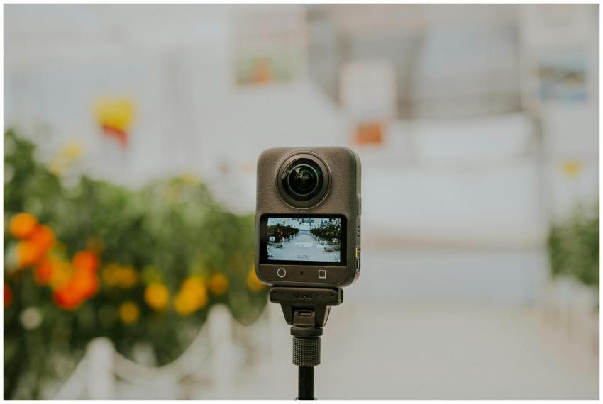 A 360-degree camera captures the vibrant interior