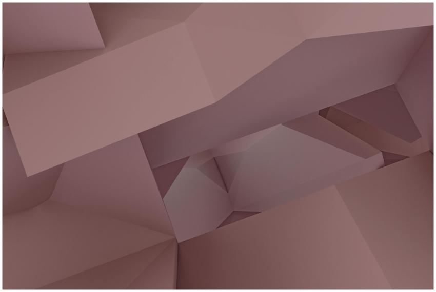 Abstract composition featuring geometric shapes wi