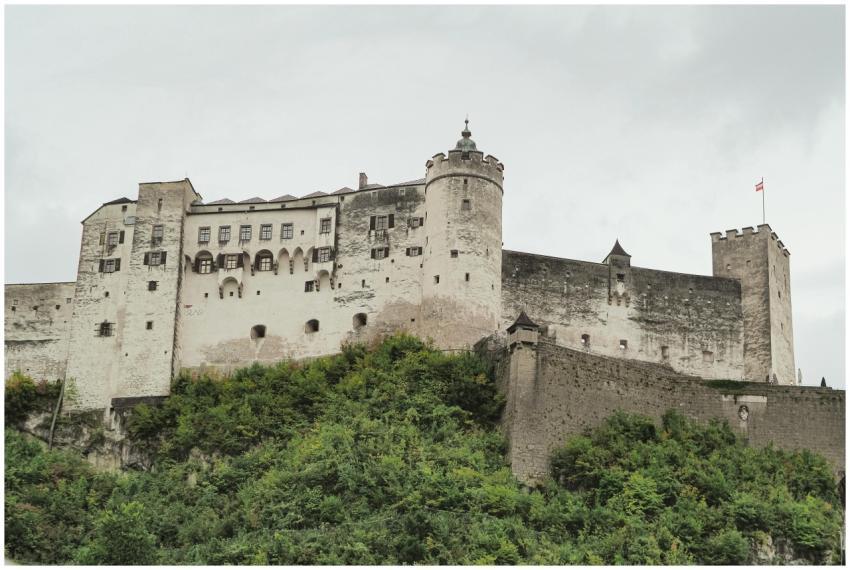 View of Hohensalzburg Fortress, a historic landmar