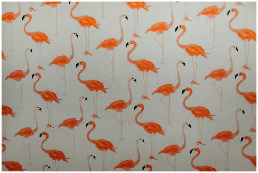 Vibrant flamingo pattern design perfect for home d