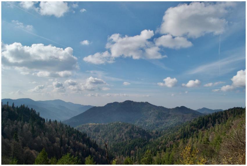 Breathtaking Mountain Blue Sky