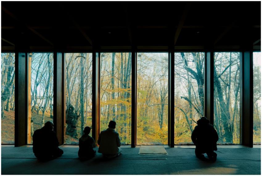 Peaceful Indoor Autumn Forest