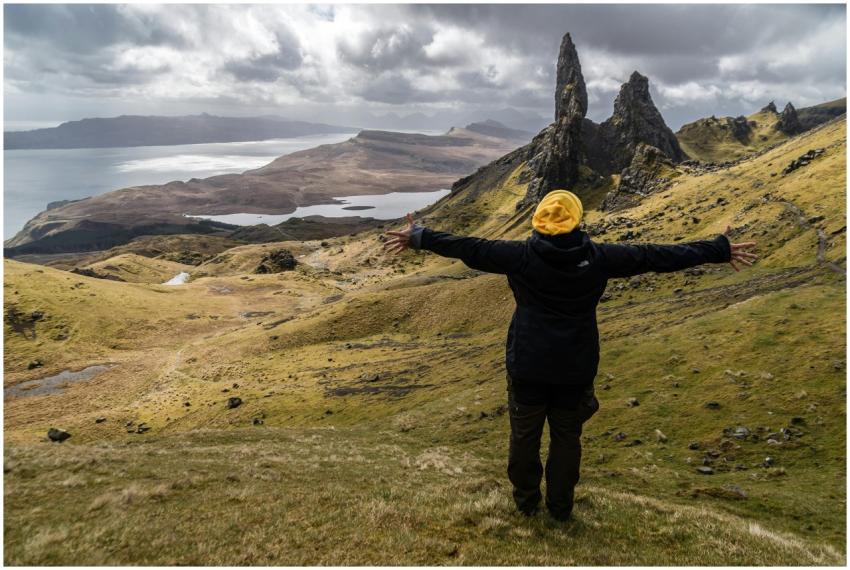 Enjoy a breathtaking view of the rugged landscape