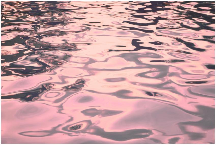 A beautiful abstract view of water ripples reflect