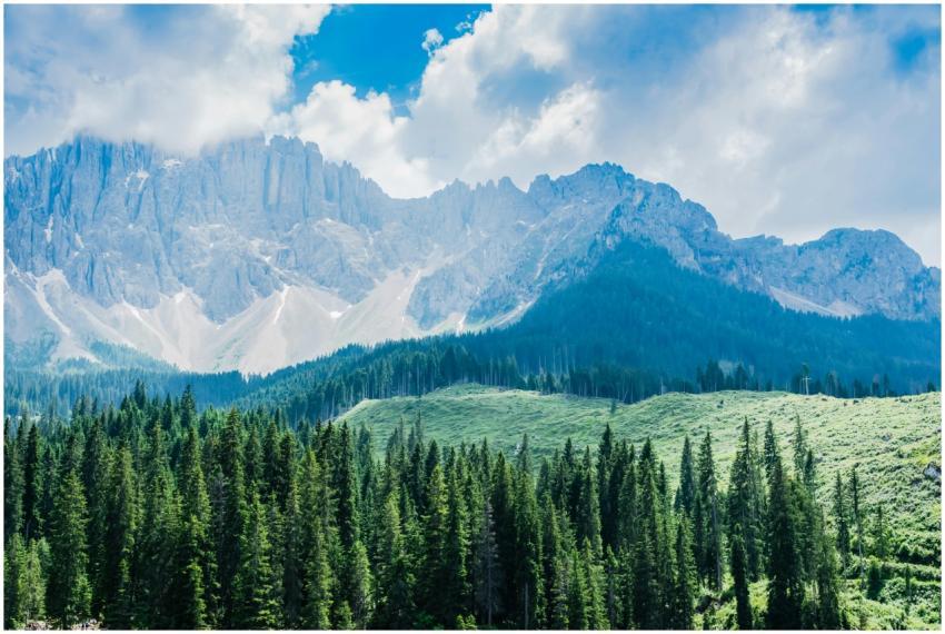 Breathtaking view of the majestic Dolomites in Ita