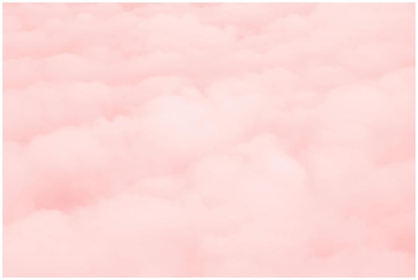 A serene and soft pastel pink cloud background per