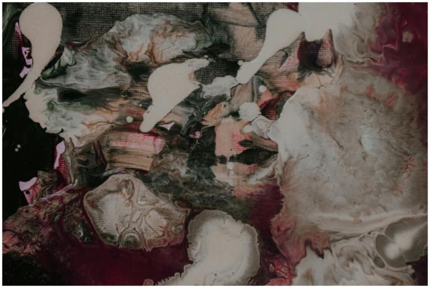 A captivating abstract painting with fluid dynamic