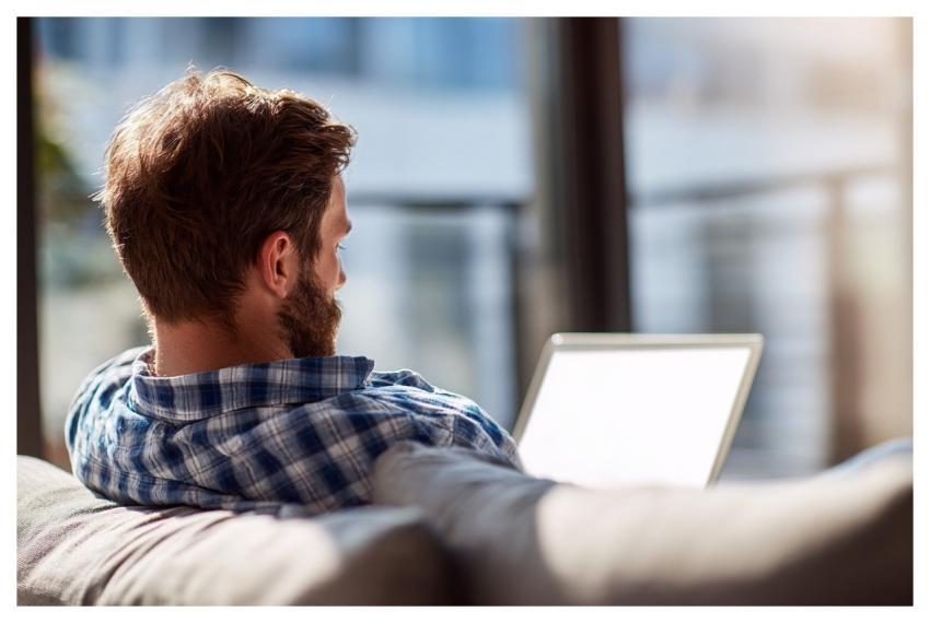 Men Laptop Computer Home