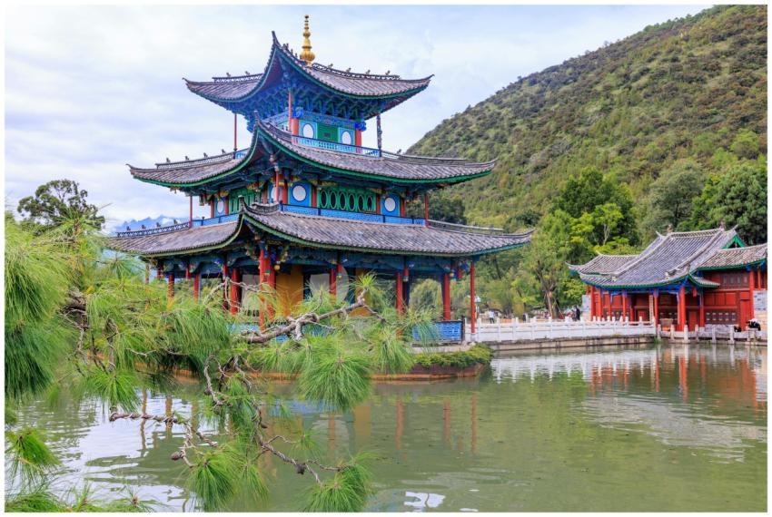 Traditional Chinese Temple Tranquil