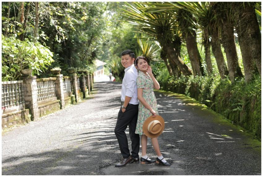 Couple Enjoying Sunny Walk
