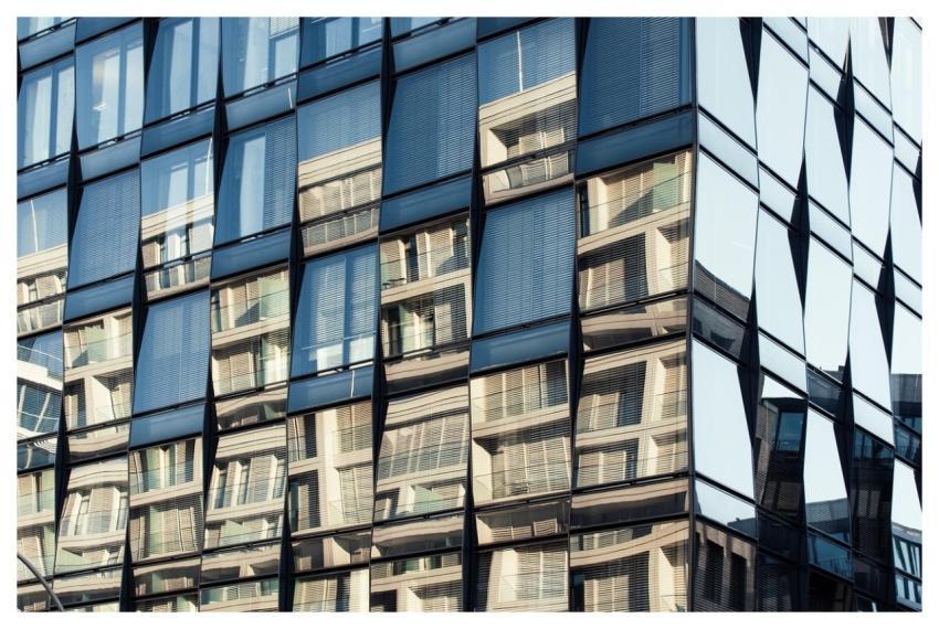 Building Structure Glass Facade