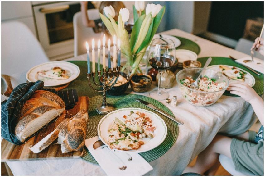 Celebrate a traditional Jewish holiday dinner with