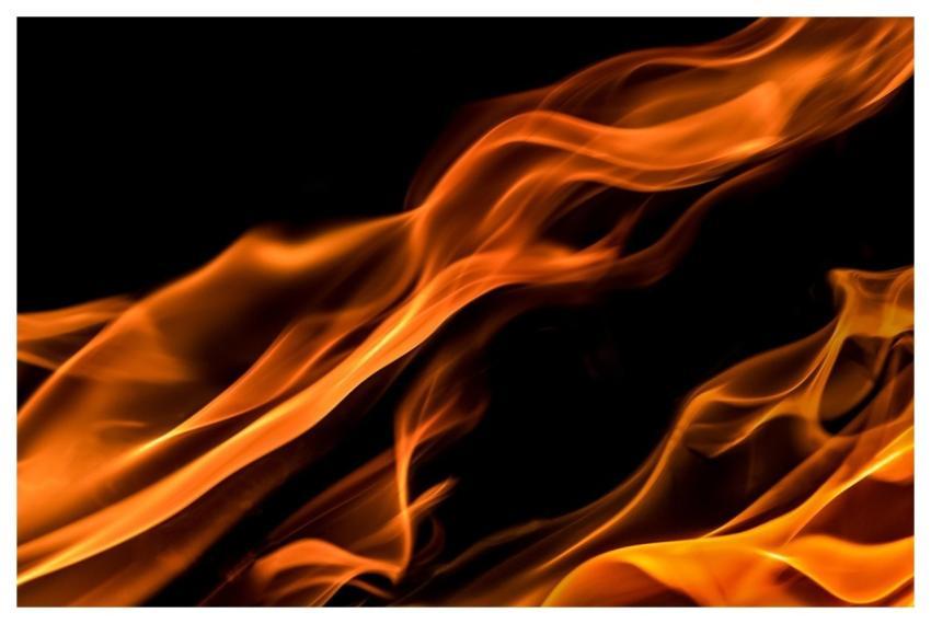 Flames Black Laptop Wallpaper Wallpaper Hd