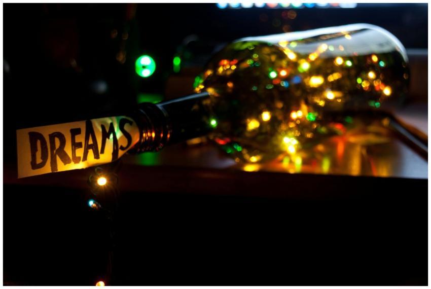 A vibrant, conceptual photo showcasing a dream the