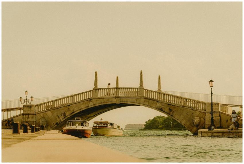 Picturesque Bridge Canal Venice