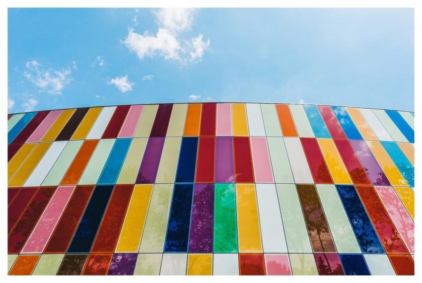 Colors Colorful Tile Architecture