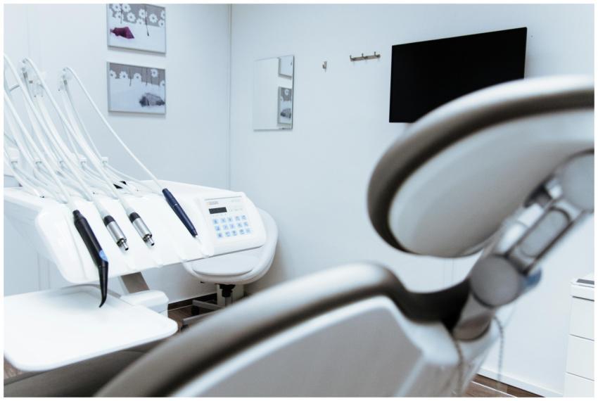 Bright dental office showcasing modern equipment a