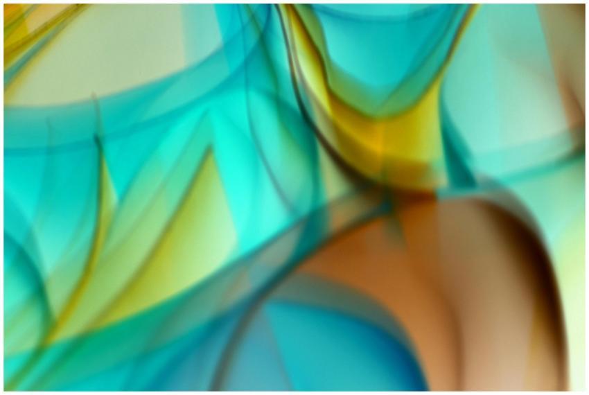 Abstract art featuring vibrant flowing colors in b