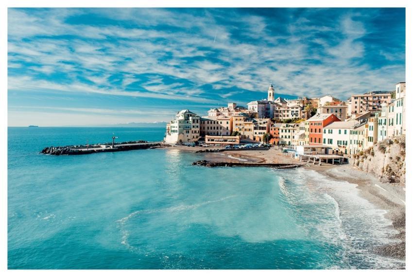 Santorini Greece Ocean Town