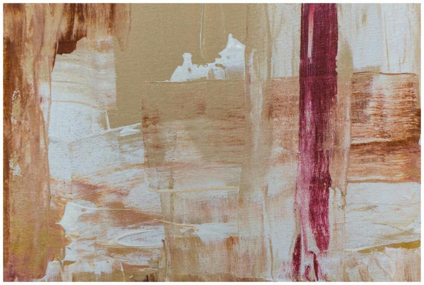 Dynamic abstract expressionism artwork with earthy