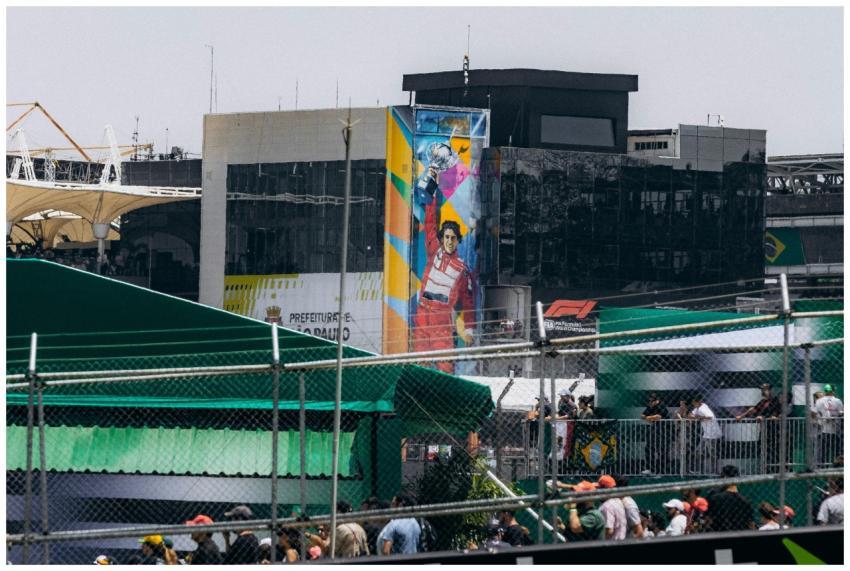 Exciting atmosphere at São Paulo's Interlagos Race