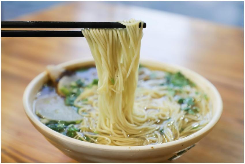 Savor the mouthwatering taste of fresh ramen noodl