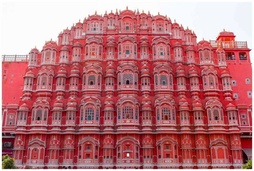 Explore the intricate facade of Hawa Mahal in Jaip