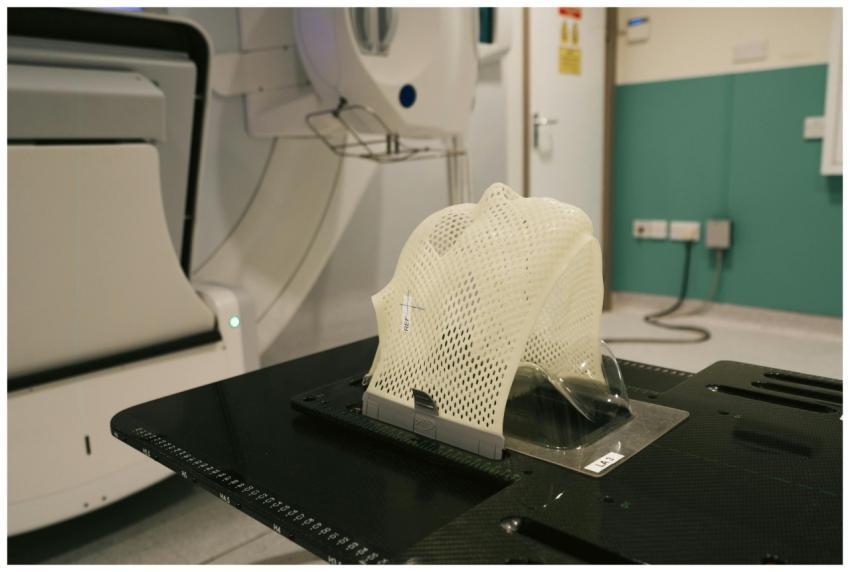 Modern medical equipment setup in a laboratory for