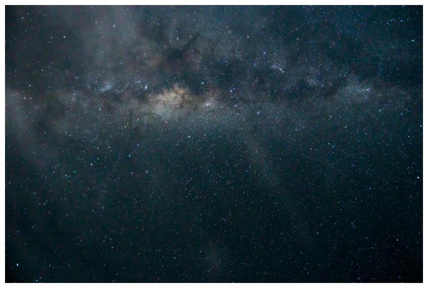 Stunning view of the Milky Way galaxy seen from Gr