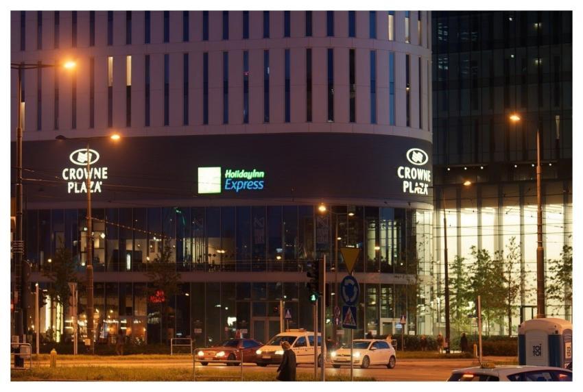 Cityscape Evening Buildings Lights