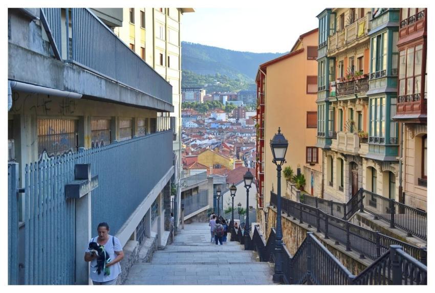 Cityscape Walkway Stairs Architecture