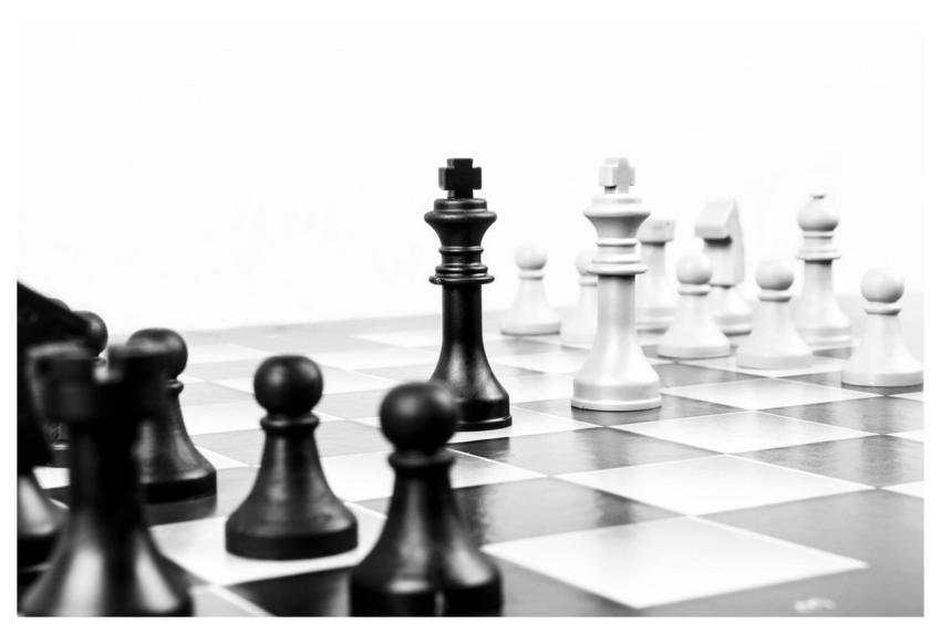 Chess Metaphor Board Business