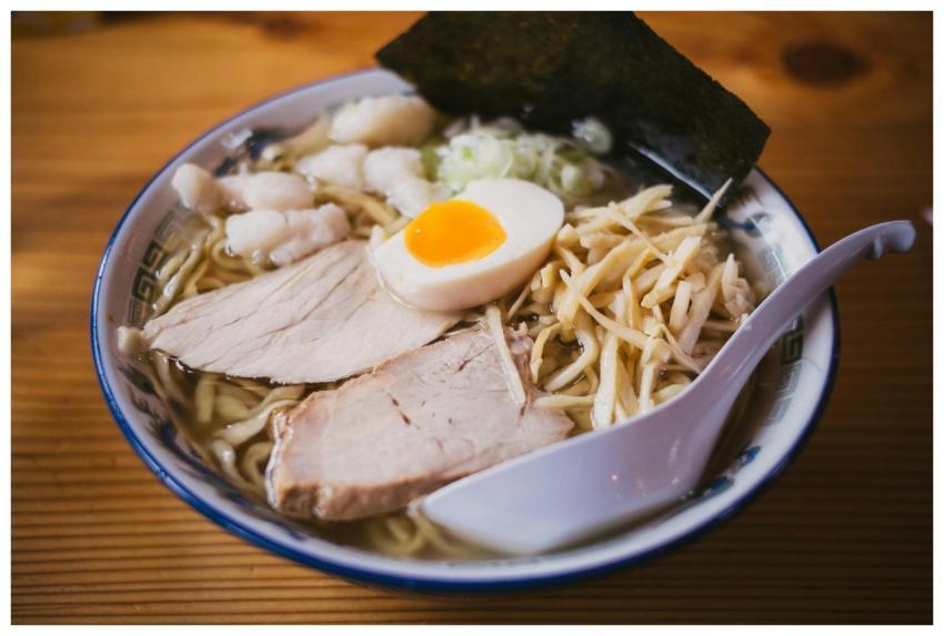 Savor the taste of authentic Japanese ramen with p