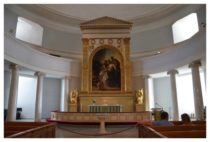 Church Cathedral Inside Altar