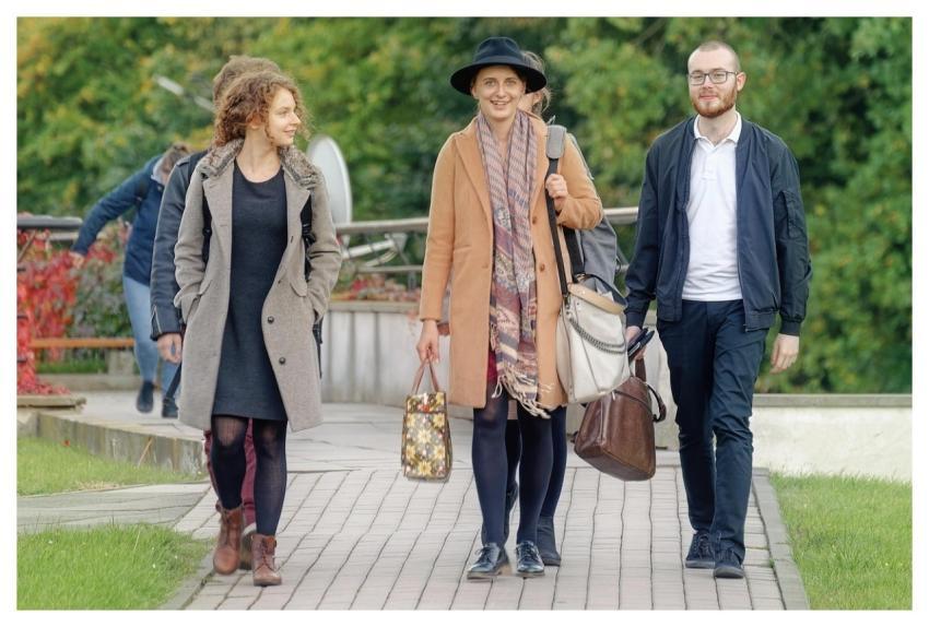 People Park Walking City