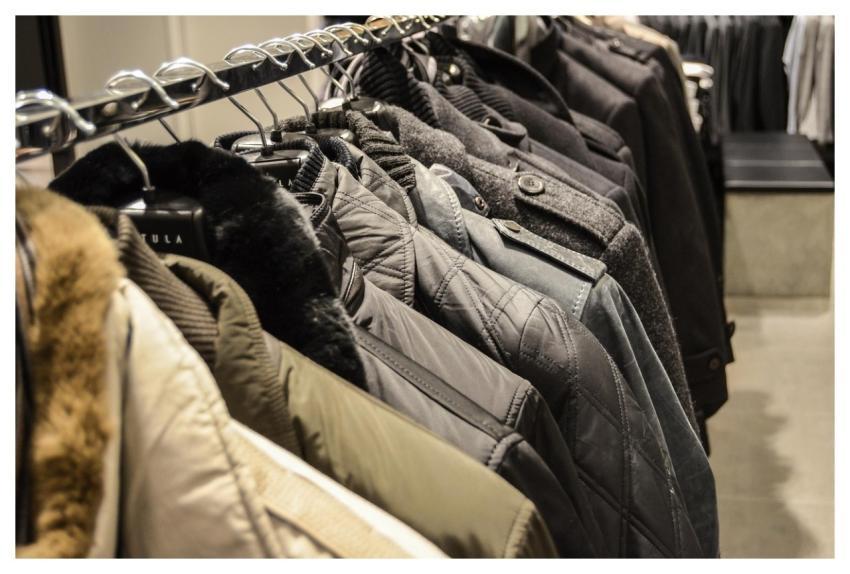 Jackets Exhibition Store Shopping