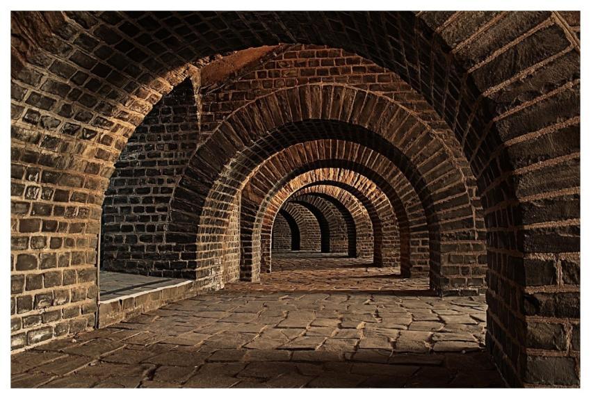 Vaulted Cellar Tunnel Arches Keller