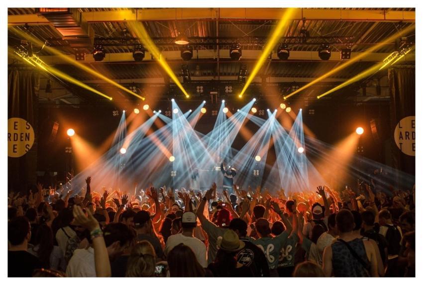 Audience Band Concert Crowd