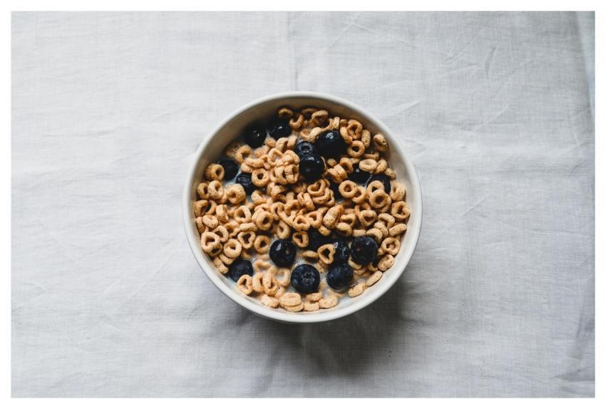 Breakfast Cereal Blueberries Fruit