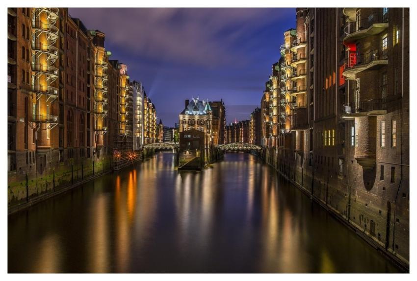 Hamburg Speicherstadt Kontorhaus Lighting
