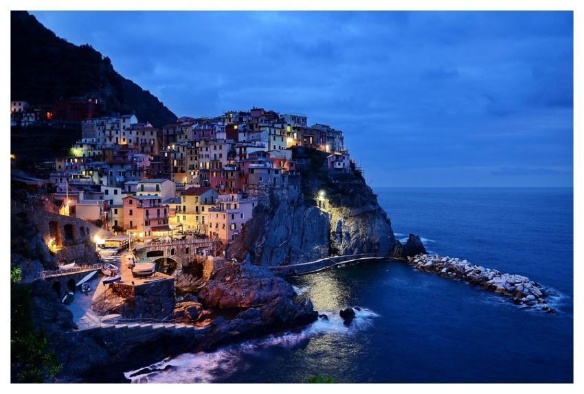 Village Sea Coast Coastline