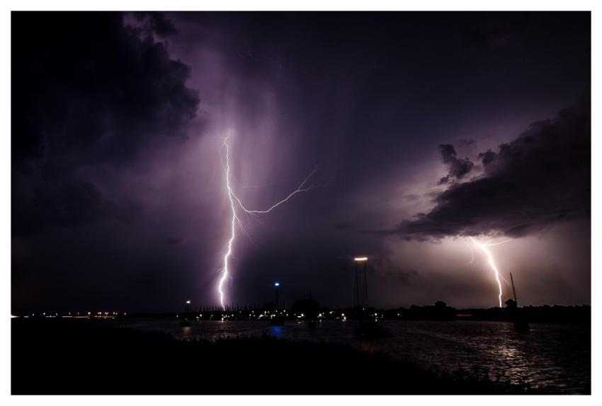 Lightning Lightning Bolt Night Storm