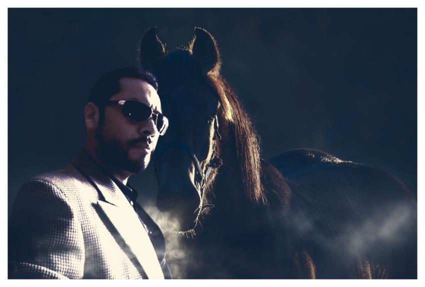 Business Man Knight Horse Men