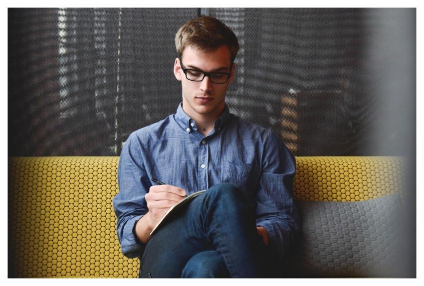 Entrepreneur Start-Up Man Planning