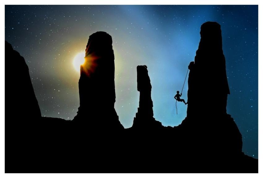 Mountaineer Climb Rock Climber Mountain Climber