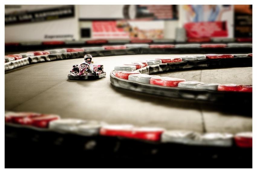 Go-Kart Action Motor Speed