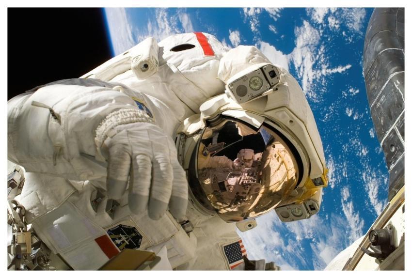 Ai Generated Astronaut Earth Space Suit