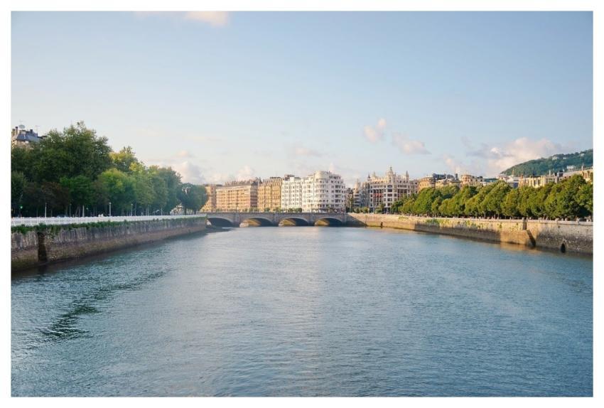 Cityscape River Nature Hd Wallpaper