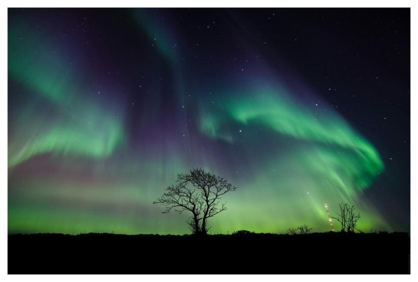 Nature Northern Lights Night Space